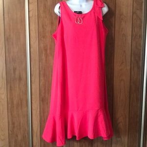 Brand new dress with complimentary earrings